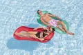 Надуваем дюшек BESTWAY, мрежесто дъно, 160x84 см, PVC, син/червен, снимка 1