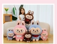 Голяма Плюшена играчка ЛАБУБУ 80/100см Голямо Лабубу Labubu The Monsters, снимка 4