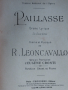 Продавам PAILLASSE.1893Г.R.LEONCAVALLO., снимка 3