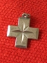 Старо сребърно кръстче 49569, снимка 1