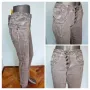 Три броя / Еластични дънки класик Denim и слим фит / голям размер , снимка 16