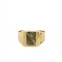 Златен мъжки пръстен 2,19гр. размер:66 14кр. проба:585 модел:24755-1, снимка 1