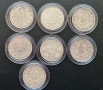 Български сребърни монети, снимка 1