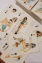 Ретро карти за игра от 1950г с момичета Pin up girls , снимка 2