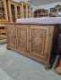 Масивен Скрин с Дърворезби-внос от Германия!, снимка 2
