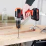 Нов Винтоверт 18V с 2 броя Батерии Black & Decker BCD001B Серия  и зарядна станция - 24 месеца гаран, снимка 2