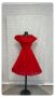 Нова дамска червена рокля, ХХЛ размер, има еластичност 