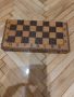 Шах матна дъска с фигури перфектна от 70те години., снимка 1 - Антикварни и старинни предмети - 45127447