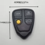 Кутийка за дистанционно с 4 бутона за VOLVO C70 S40 S60 S70 S80 S90 V40 V70 V90 XC70 XC9, снимка 3