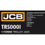 Крик крокодил нископрофилен 5т с педал JCB ,TR50001 (90-550mm), снимка 6