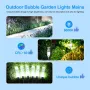 ECOWHO Градински LED лампи с шипове, 12V, IP65, студено бяло 6000K, 6 броя, снимка 3