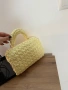 Ръчно пелтена чанта нова, снимка 4