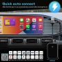 Безжичен адаптер GOQELK Carplay 2024, 2 в 1 Android Auto безжичен адаптер Carplay и Android Auto, снимка 6