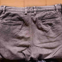 Сиви мъжки кадифени панталони | SMOG, снимка 2 - Панталони - 44943107