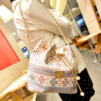 Дамска чанта в бохемски стил - смел и цветен дизайн, 2цвята , снимка 6 - Чанти - 45053094