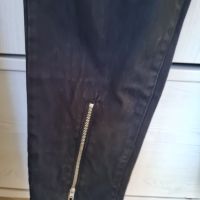 Черен панталон с висока талия, снимка 3 - Панталони - 46214881