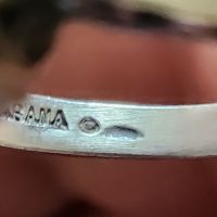 сребърен пръстен с натурален аметист на KABANA (New Mexico), снимка 8 - Пръстени - 45413046