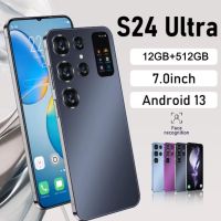 S24 ULTRA 7.0 inch Android 13.0 12GB+512GB 48MP+72MP 7000 mA, лицево отключване, 5G, снимка 15 - Други - 45296971