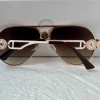 Versace мъжки слънчеви очила авиатор унисекс дамски , снимка 16 - Слънчеви и диоптрични очила - 45456955