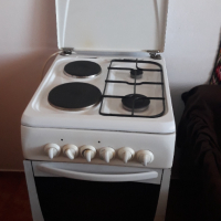 Комбинирана готварска печка газ-ток , снимка 1 - Печки, фурни - 44992007