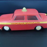 № 7469 стара играчка - автомобил   - модел - Москвич 408   - стикер / надпис - Народна милиция  , снимка 1 - Други ценни предмети - 45135539