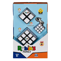 Комплект оригинални Рубик кубчета 2x2, 3x3 & Ключодържател - С цветни пластини, снимка 4 - Игри и пъзели - 44996880