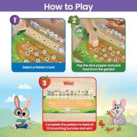 Нова Математическа игра за деца - Зайчешка закуска, 2-4 играчи Learning Resources , снимка 2 - Образователни игри - 45878373