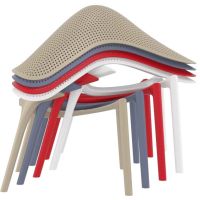 Устойчиви ергономични кресла-полипропилен с фибростъкло-налични на склад,различни цветове, снимка 2 - Градински мебели, декорация  - 45450670