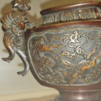 Старинен съд пурпурен бронз, снимка 8 - Антикварни и старинни предмети - 45710991