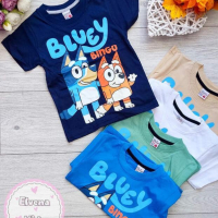 Тениска на Блуи и Бинго, снимка 1 - Детски тениски и потници - 44940463