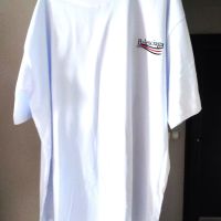 Balenciaga тениски ,бяла тениска , снимка 1 - Тениски - 45891349