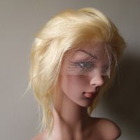 Руса лейс фронт перука естествена коса 35/40 см, снимка 13 - Аксесоари за коса - 45341942