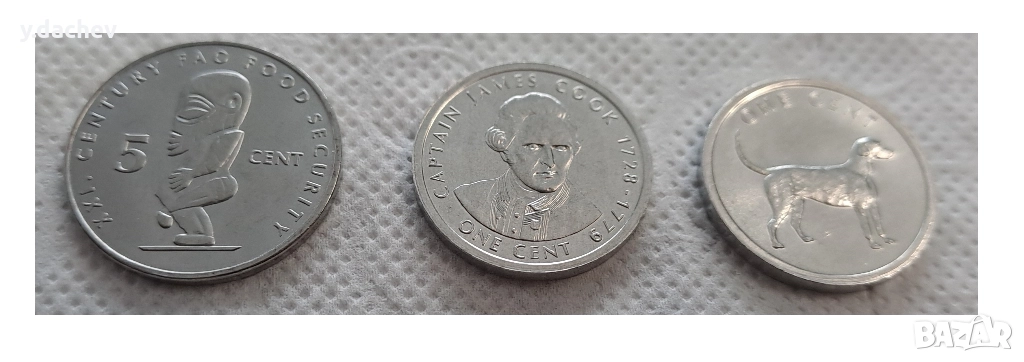 Монети от остров Кук, снимка 1