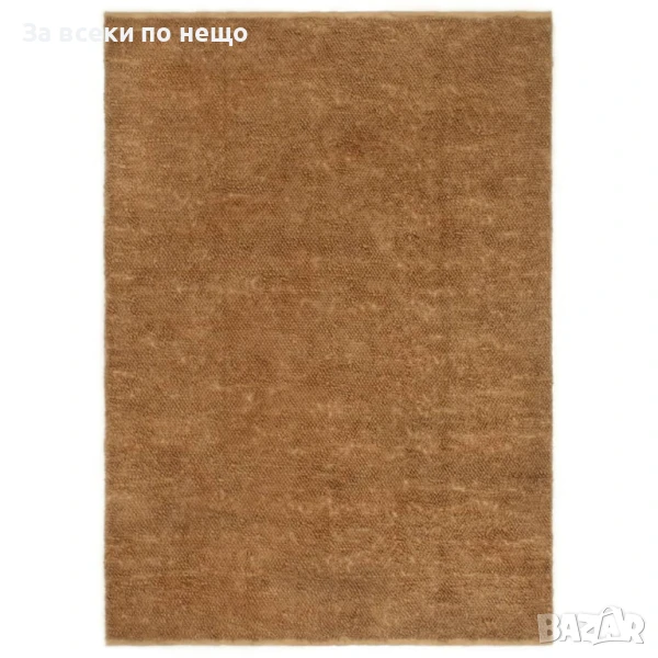 Ръчно изработен килим букле 120x180 см юта и памук Код P1025, снимка 1