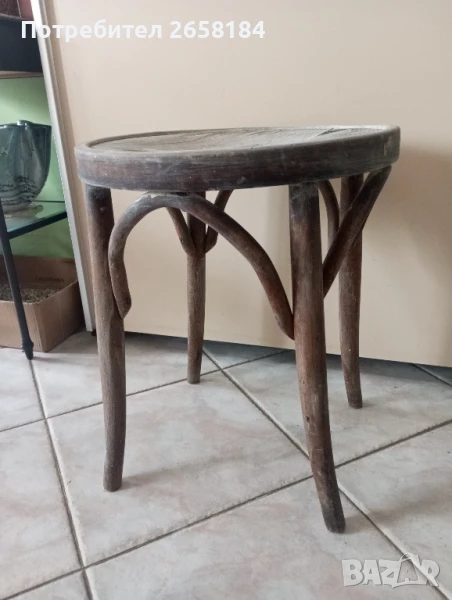  Старинна масичка / табуретка , снимка 1