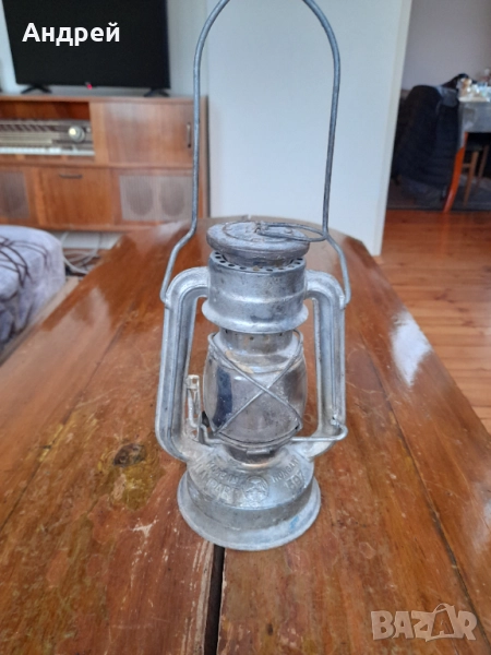 Стар газен фенер Lampart, снимка 1