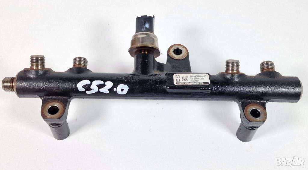 Горивна Рейка Клапан Citroen C5 C4 DS4 DS5 Ford Kuga S-Max Peugeot 3008 508 5008 2.0 HDI 9663305480, снимка 1