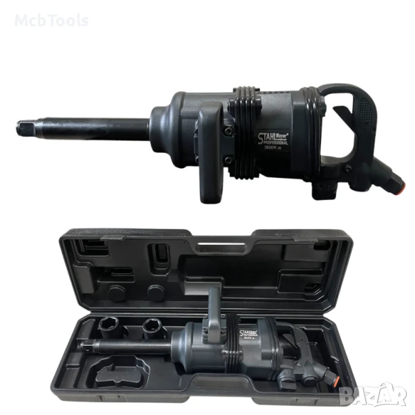 Пневматичен ударен гайковерт 1″ 3800Nm STAHLMAYER, снимка 1