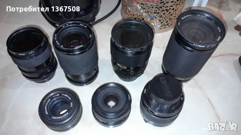 Обективи за фотоапарат, снимка 1