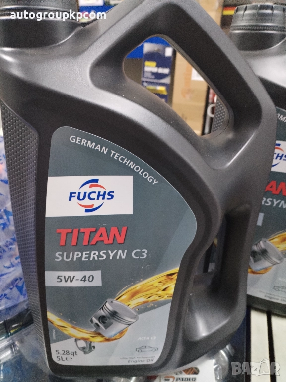 Двигателно синтетично масло FUCHS SUPERSYN C3 5W40 - 5л, снимка 1