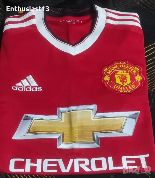 Чисто нова домакинска фланелка на Манчестър Юнайтед сезон 2015/16 размер XS, снимка 1