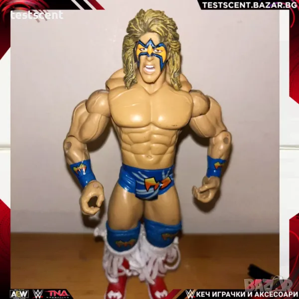 Екшън фигура WWE The Ultimate Warrior Legends Classic Superstars WWF figure играчка, снимка 1