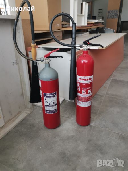 Пожарогасител Карбон диоксид  Торнадо 5 кг - 100лв , броя , снимка 1
