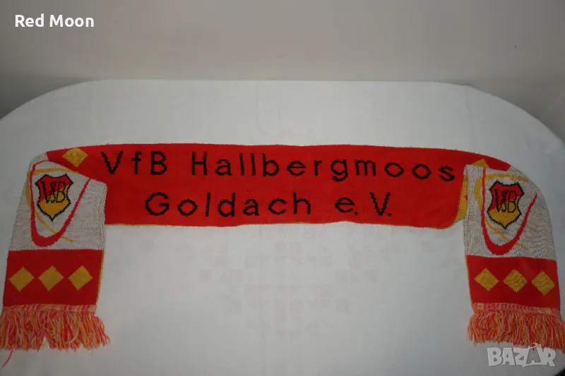 Оригинален Футболен Шал на Футболен Клуб VfB Hallbergmoos Goldach e.V., снимка 1