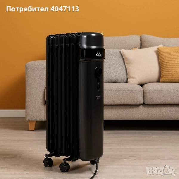 Маслен радиатор - Agadir, 1500 Smart WIFI, снимка 1