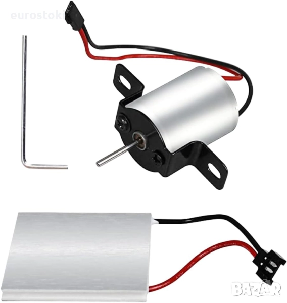 Мотор за вентилатор за камина Huachuang и лист за генериране на енергия, снимка 1