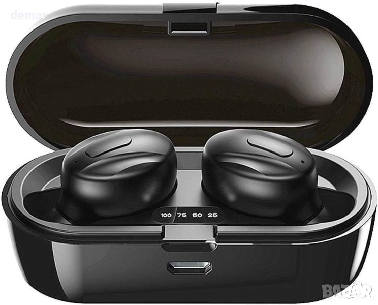 Слушалки Xawy, 5.0 безжични слушалки в ухото, стерео звук, микрофон, за iOS, Android, снимка 1