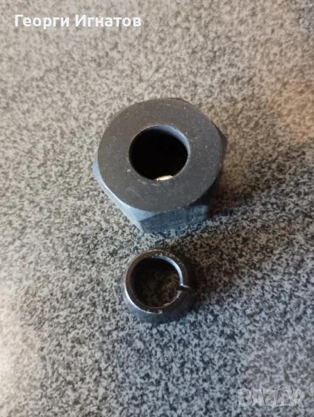 Нови цанга 8мм и гайка Makita за челна фреза, снимка 1