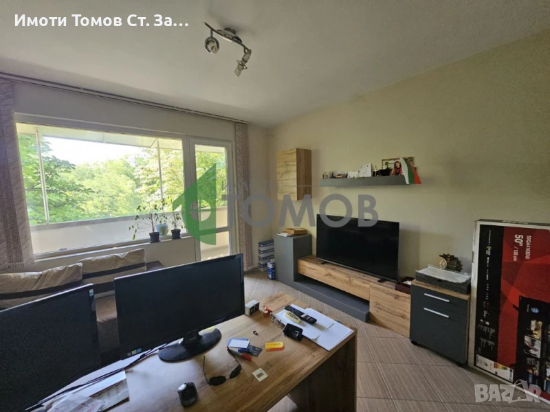 Светъл двустаен офис в кв. Опълченски, снимка 1