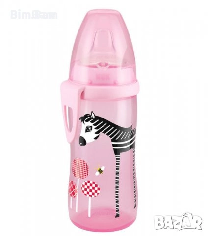 NUK чаша Active Cup - от полипропилен, със силиконов накрайник - 300 мл, 12m+, снимка 1